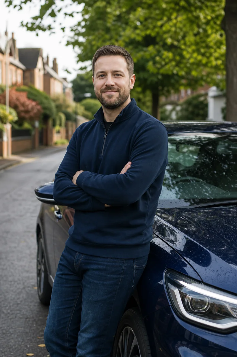 Sample instructor portrait for the Drive Start template